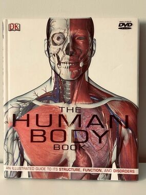 DK The Human Body Book - Illustrated Anatomy Hardcover